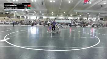 50 lbs Cons. Semi - Dawson Kamm, Blackman Wrestling Club vs Drayden Goode, Higher Calling Wrestling