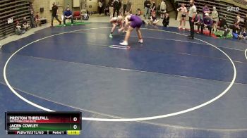 155 lbs Quarterfinal - Preston Threlfall, Southern Utah Elite vs Jacen Cowley, CARBON