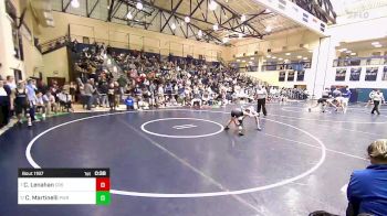 107 lbs Consi Of 8 #1 - Connor Lenahan, Council Rock South vs Colby Martinelli, Pennridge