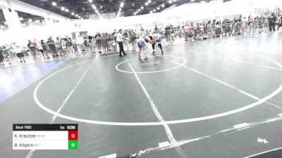 285 lbs Consi Of 4 - Kael Kreutzer, Bear Cave WC vs Brayden Kilgore, No Team