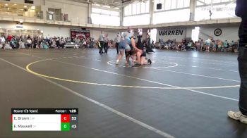 200 lbs Round 1 (6 Team) - Ella Brown, Charlies Angels Pink vs Ella Maxwell, Team Pennsylvania