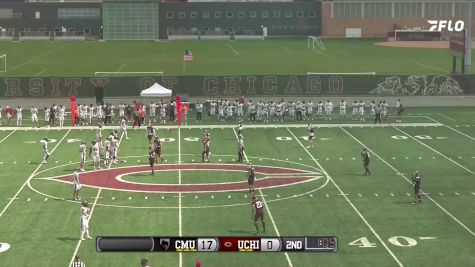 Replay: Carnegie Mellon vs Chicago | Sep 6 @ 12 PM