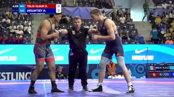 92 kg Repechage #2 - Dorian Emmanuel TREJO OLGUIN, Mexico vs Maxim Ukraintsev, Kazakhstan