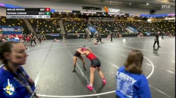 115 lbs 23rd Place Match - Mollie Woods, North Polk vs Tatiana Casson, Omaha Westside Girls