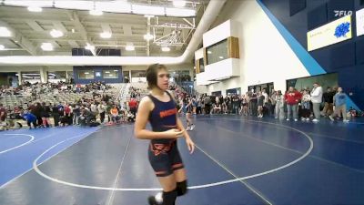 110 lbs Cons. Semi - Maddisyn Ledesma, SLAM! NEVADA vs Kallie Schumacher, Mountain Crest
