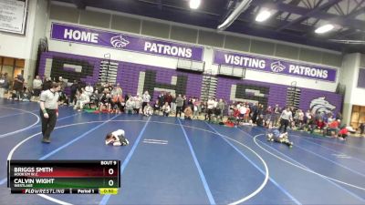 40 lbs Quarterfinal - Calvin Wight, Westlake vs Briggs Smith, Hook`em W.C.