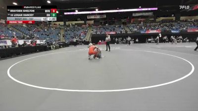 157 lbs Champ. Round 2 - 15 Logan Hancey, Embry-Riddle vs Brayden Shelton, Missouri Valley