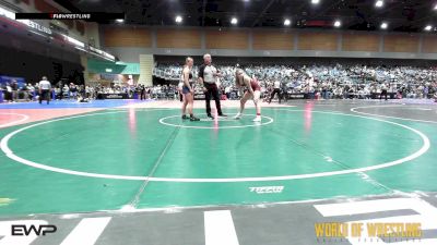 150 lbs Round Of 16 - Gracie Cooper, Raw Wrestling Club vs Kendall Schmid, Durham Wrestling Club