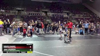 52-57 lbs Round 3 - Kenzo Chavez, Duran Wrestling Club vs Gino Amorosa, Black Fox Wrestling Academy