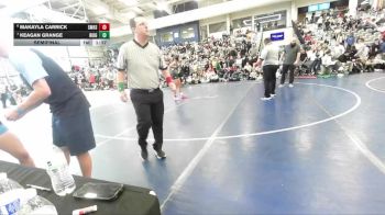 125 lbs Semifinal - Makayla Carrick, Salem Hills vs Keagan Grange, Ridgeline