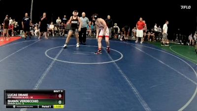 160 lbs Round 3 (8 Team) - Shawn Verdecchio, Kraken Elite vs Lucas Drake, Mat Assassins Black