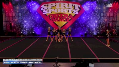 High Country Cheer - Mystic Ice [2026 L2 Junior - D2 - Small Day 1] 2026 Spirit Sports Colorado Springs Nationals