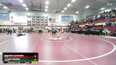 113 lbs Cons. Round 4 - Tucker Feagens, NEOSHO vs Grayson Clevenger, OZARK