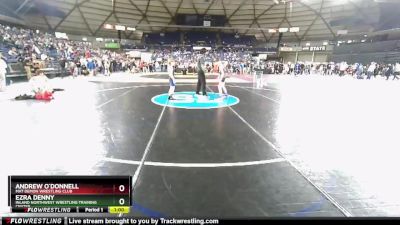 70 lbs Quarterfinal - Andrew O`Donnell, Mat Demon Wrestling Club vs Ezra Denny, Inland Northwest Wrestling Training Center