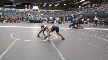 141 lbs Champ. Round 3 - Jeremiah Perez, Wayland Baptist (Texas) vs Thomas Toteh, Northeast Oklahoma