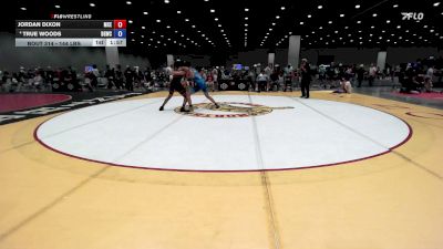 144 lbs Champ. Rd Of 16 - Jordan Dixon, Midwest City Elite vs True Woods, Big Game Wrestling Club