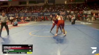 D 2 285 lbs Champ. Round 2 - Raul Pineda, Riverdale vs Sterling Barthelemy, Belle Chasse