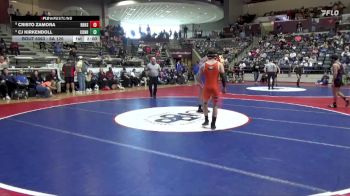 6A 126 lbs Cons. Round 1 - Cristo Zamora, Rogers Heritage High School vs Cj Kirkendoll, CONWAY HIGH SCHOOL
