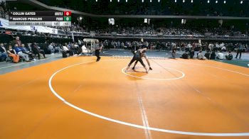 5A 157 lbs 5th Place Match - Marcus Perales, Mission Sharyland Pioneer vs Collin Gates, Argyle