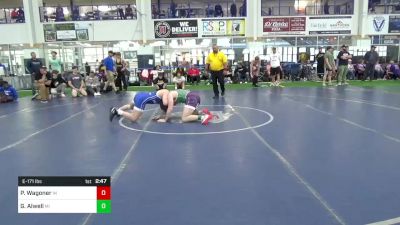 E-171 lbs Round Of 32 - Peyton Wagoner, IN vs Gryphon Alwell, MI