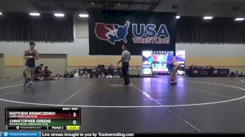 138 lbs Cons. Round 3 - Vincent Hanna, Church Boyz Wrestling Club vs Aiden Hippen, Iowa