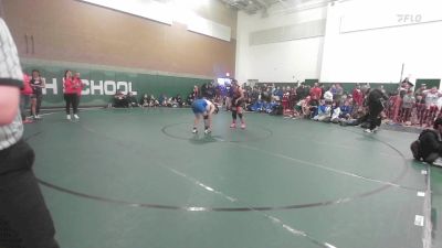 131 lbs Round Of 32 - Natalia Castro, Santa Maria vs Wendy Serrano, Cathedral City