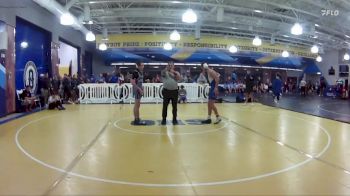 140 lbs Cons. Round 2 - Geno Chiellini, Jesuit vs Aidan Barnes, Clay