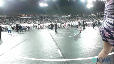 105 lbs 5th Place - Meadow McCray, Pawnee Wrestling Club vs Leah Wynn, El Reno Wrestling Club