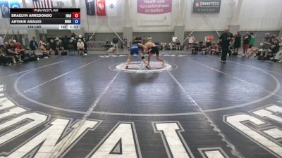 138 lbs Braelyn Arredondo, Idaho vs Arthur Araujo, North Dakota