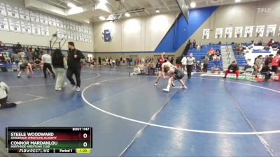 160 lbs Semifinal - Steele Woodward, Sanderson Wrestling Academy vs Connor Mardanlou, Northside Wrestling Club