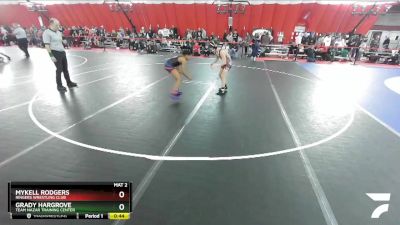 119 lbs Cons. Round 3 - Mykell Rodgers, Ringers Wrestling Club vs Grady Hargrove, Team Nazar Training Center