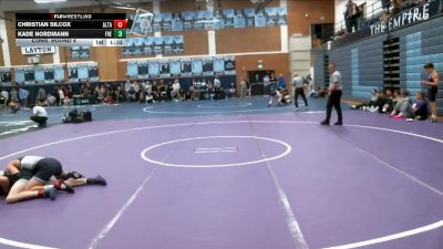138 lbs Cons. Round 4 - Kade Nordmann, Fremont vs Christian Silcox, Alta