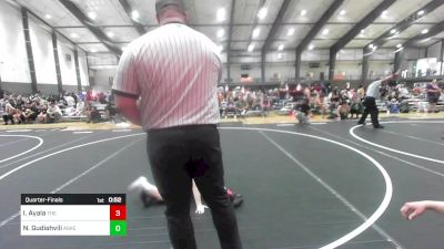 81 lbs Quarterfinal - Isaac Ayala, The Wrestling Assylum vs Nathaniel Gudishvili, Askeo International Mat Club