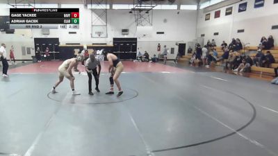 184White lbs Rr Rnd 3 - Gage Yackee, Navy vs Adrian Gacek, Clarion