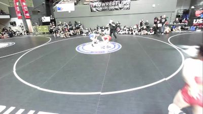 140 lbs Lauren Zaragoza, SDIKWA - San Diego-Imperial Kids Wrestling Association vs Evie Rhoe, MDWA - Mount Diablo Wrestling Association