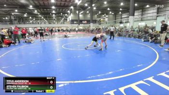 113 lbs Round 2 (6 Team) - Steven Faubion, RALEIGH ARE WRESTLING vs Titus Anderson, SHENANDOAH VALLEY WC