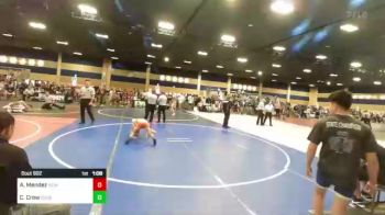 74 lbs Semifinal - Archie Mendez, Nevada Elite vs Cash Crow, Cougars Wrestling Club