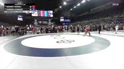 120 lbs Cons. Rd Of 32 - Kennedy Russell, CA vs Vanessa Alvarado, CA