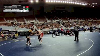 285-D3 Quarterfinal - Salvador Nieves, Walden Grove High School vs Nikolasi Tonga`uiha, Marcos De Niza High School