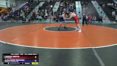 USA Juinor men-5 lbs Round 1 - Landon Griffin, Blairsburg vs Alexander Kenward, Immortal Athletics WC