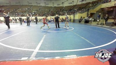 96 lbs Consolation - Kaylee Fowler, CacheWrestlingClub vs Canaan Stewart, Amped Wrestling Club