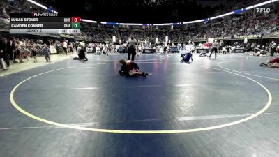 90 lbs Consy 2 - Lucas Stover, Southern York vs Camden Conner, Chartiers-Houston