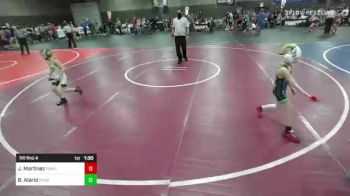 53 lbs Rr Rnd 4 - John JJ Martinez, Pomona Elite vs Bradley Alarid, Pueblo County Wrestling