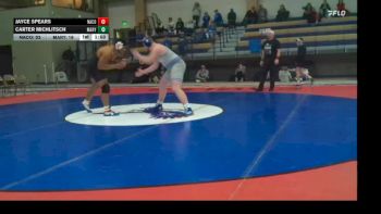 285 lbs Carter Michlitsch, Bismarck St Mary`s vs Jayce Spears, Natrona County