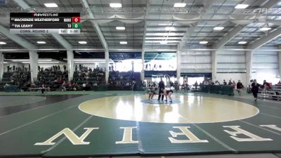 207 lbs Cons. Round 2 - Mackenzie Weatherford, Manchester vs Tia Leahy, Tiffin University