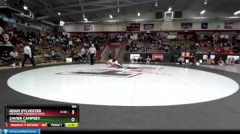 184 lbs Cons. Round 2 - Adam Sylvester, Southwest Minnesota State vs Zavier Campsey, Thomas More
