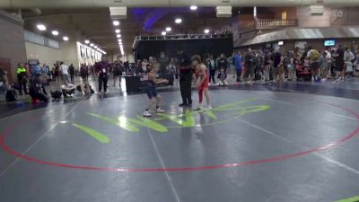 28 kg Quarters - Carmine Crisman, North Montana Wrestling Club vs Luca Pavia, Orange County RTC