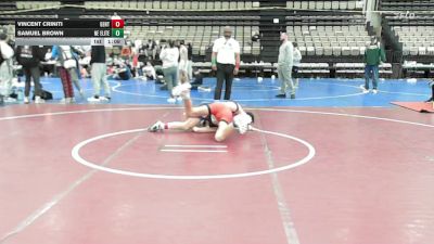 141 lbs Final - Vincent Criniti, Gentile Trained - MSE vs Samuel Brown, Nebraska Elite - MSE