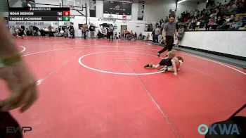 55 lbs Rr Rnd 3 - Noah DeShon, Tahlequah Wrestling Club vs Thomas Pickering, Tahlequah Wrestling Club