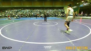 130 lbs Consi Of 16 #2 - Manuel Sedillo, LV Bear Wrestling Club vs Kyler Stever, Thunder Wrestling Club